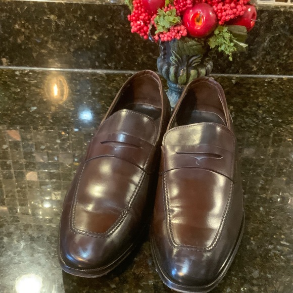 To Boot New York Men’s Brown Leather Loafer. Sz. 10.5 -AMHERST DARK BROWNS main image 4